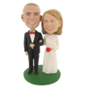 Picture of Custom Bobblehead Doll: Take My Arm Bride And Groom
