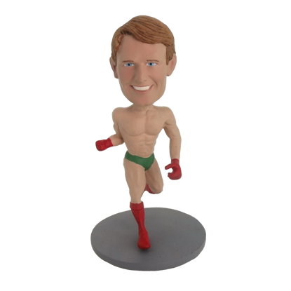 Picture of Custom Bobblehead Doll: Muscle Man Running