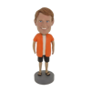 Picture of Custom Bobblehead Doll: Casual Man In Orange Shirt