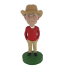 Picture of Custom Bobblehead Doll: Cowboy In Red TShirt