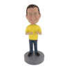 Picture of Custom Bobblehead Doll: Big Boy Thumbs Up Happily
