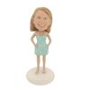 Picture of Custom Bobblehead Doll: Light Full Dress Girl