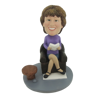 Picture of Custom Bobblehead Doll: Reading Woman