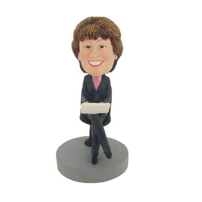 Picture of Custom Bobblehead Doll: Working Woman