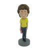 Picture of Custom Bobblehead Doll: Woman with Handbag