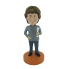 Picture of Custom Bobblehead Doll: Woman with Wine Glass
