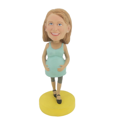Picture of Custom Bobblehead Doll: Pregnant Woman