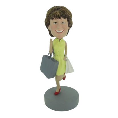 Picture of Custom Bobblehead Doll: Shopping Mother