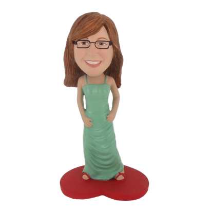 Picture of Custom Bobblehead Doll: Hawaii Skirt Woman
