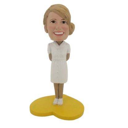 Picture of Custom Bobblehead Doll: Happy Nurse