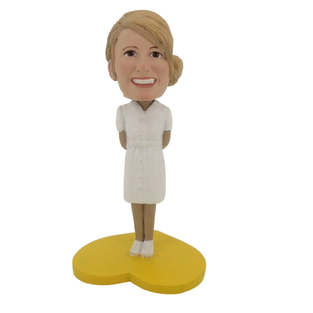 Picture of Custom Bobblehead Doll: Happy Nurse
