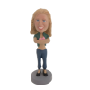Picture of Custom Bobblehead Doll: Cardigan Girl