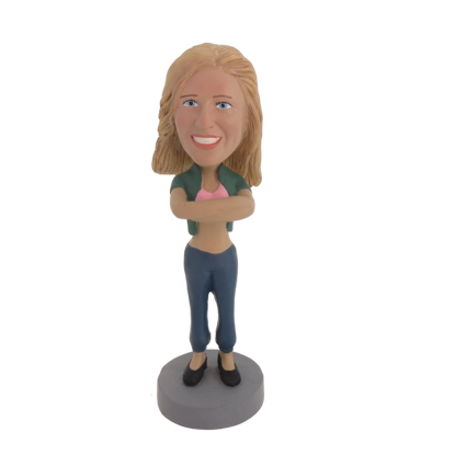 Picture of Custom Bobblehead Doll: Cardigan Girl