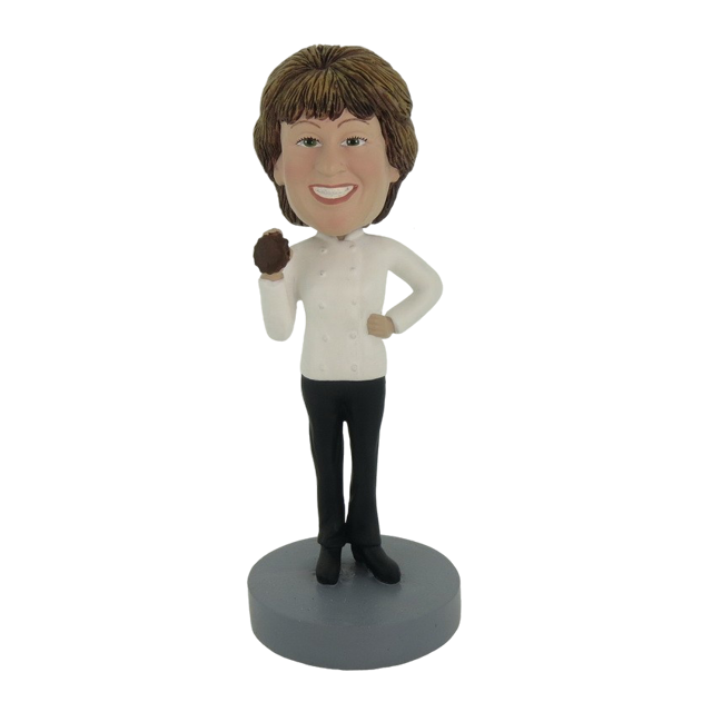 Picture of Custom Bobblehead Doll: Cooking Woman