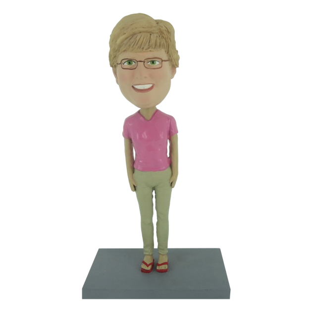 Picture of Custom Bobblehead Doll: Glass Girl
