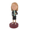 Picture of Custom Bobblehead Doll: Black Jacket Woman