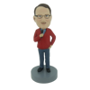 Picture of Custom Bobblehead Doll: Casual Male Singer
