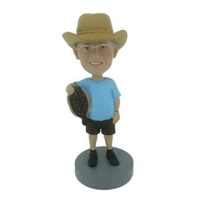 Picture of Custom Bobblehead Doll: Fisherman With Fish