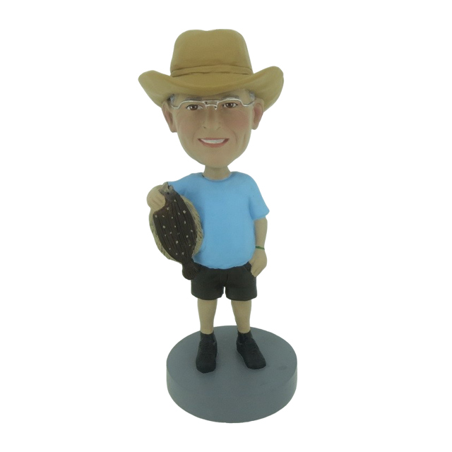 Picture of Custom Bobblehead Doll: Fisherman With Fish