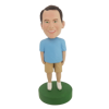 Picture of Custom Bobblehead Doll: Man In Blue and Brown