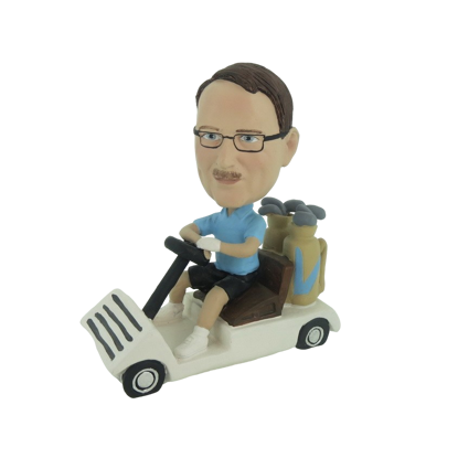 Picture of Custom Bobblehead Doll: Man In Kart