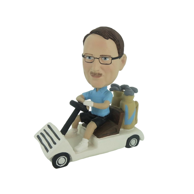 Picture of Custom Bobblehead Doll: Man In Kart