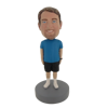 Picture of Custom Bobblehead Doll: Nice Looking Beard Casual Man