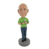 Picture of Custom Bobblehead Doll: Man With Microphone