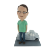 Picture of Custom Bobblehead Doll: Man With Car