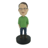 Picture of Custom Bobblehead Doll: Man In Green Coat