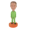 Picture of Custom Bobblehead Doll: Man In Pure Green