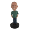 Picture of Custom Bobblehead Doll: Casual Man In Neat Clothing