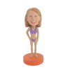 Picture of Custom Bobblehead Doll: Pink Bikini Woman