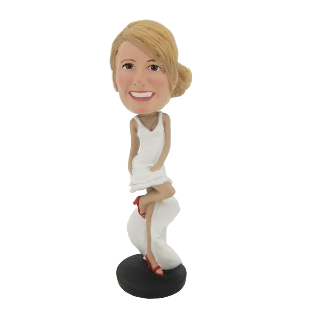 Picture of Custom Bobblehead Doll: Longuette Woman
