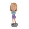 Picture of Custom Bobblehead Doll: Smile Girl
