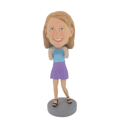Picture of Custom Bobblehead Doll: Smile Girl