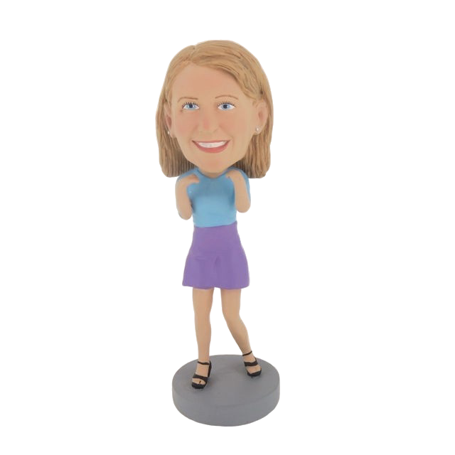 Picture of Custom Bobblehead Doll: Smile Girl