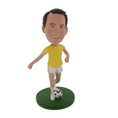 Picture of Custom Bobblehead Doll: Man Soccer Player