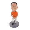 Picture of Custom Bobblehead Doll: On One Knee Football Man