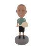 Picture of Custom Bobblehead Doll: Man With Racket
