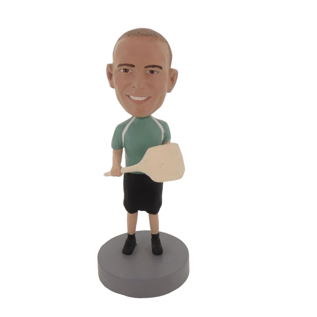 Picture of Custom Bobblehead Doll: Man With Racket