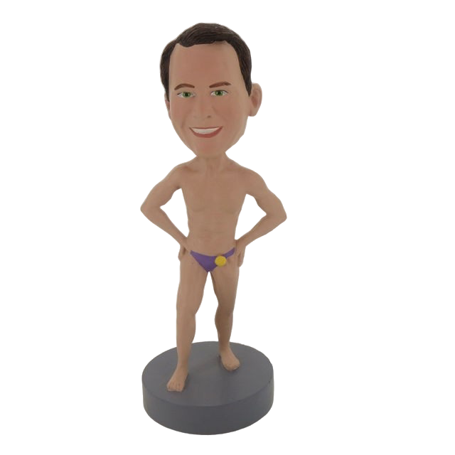Picture of Custom Bobblehead Doll: Shirtless Muscle Man