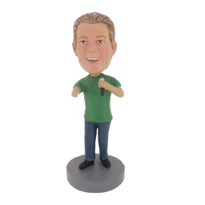 Picture of Custom Bobblehead Doll: Game Commentary Man