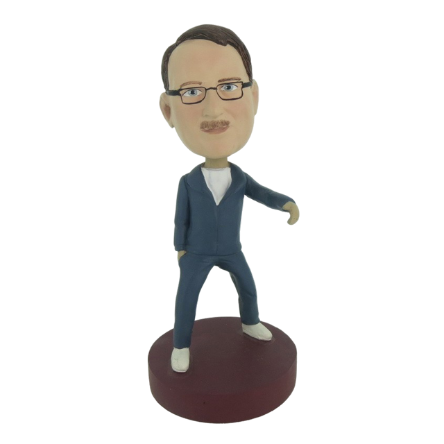 Picture of Custom Bobblehead Doll: Dancing Casual Man