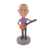 Picture of Custom Bobblehead Doll: Male Acoustic Guitar Player