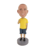 Picture of Custom Bobblehead Doll: Casual Man In Yellow
