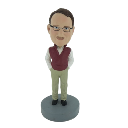 Picture of Custom Bobblehead Doll: Casual Old Man