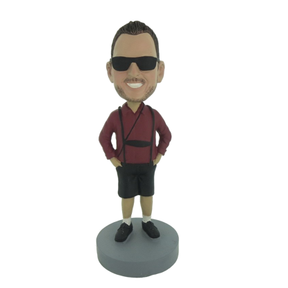 Picture of Custom Bobblehead Doll: Cugar With Beard In Sunglass