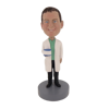 Picture of Custom Bobblehead Doll: Dentist Holding Teeth