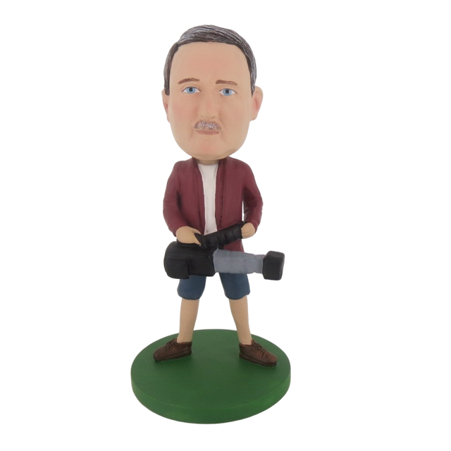 Picture of Custom Bobblehead Doll: Male Photographer